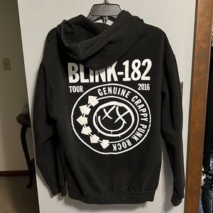 Blink 182 zip up